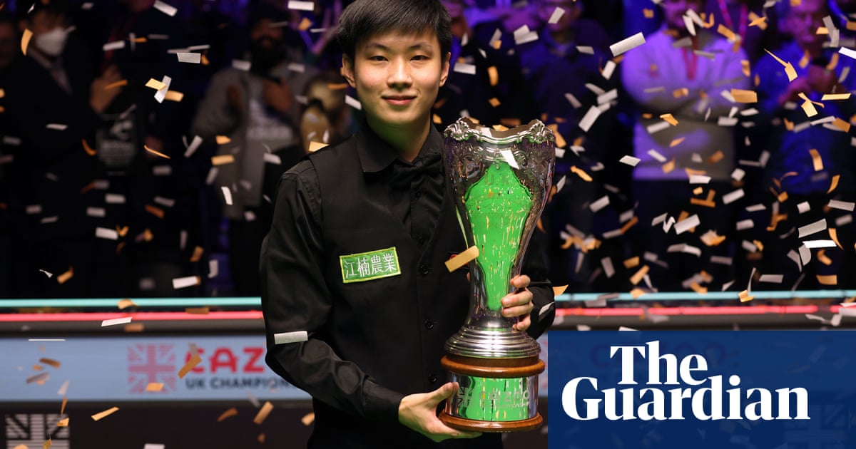 china s zhao xintong beats luca brecel to claim uk snooker championship snooker the guardian china s zhao xintong beats luca brecel to claim uk snooker championship snooker the guardian