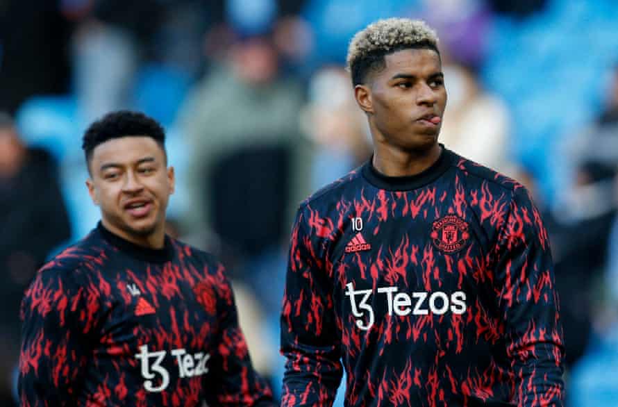 Jesse Lingard and Marcus Rashford