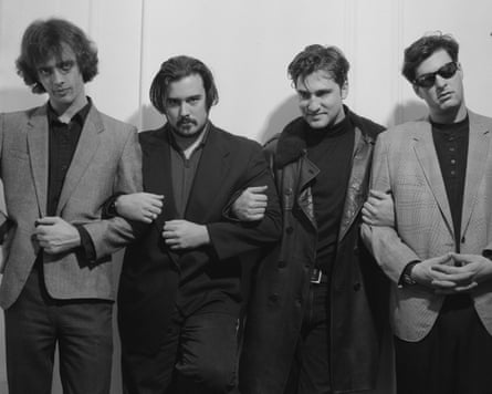 The Afghan Whigs circa 1994: (from left) Rick McCollum, John Curley, Greg Dulli and Steve Earle.