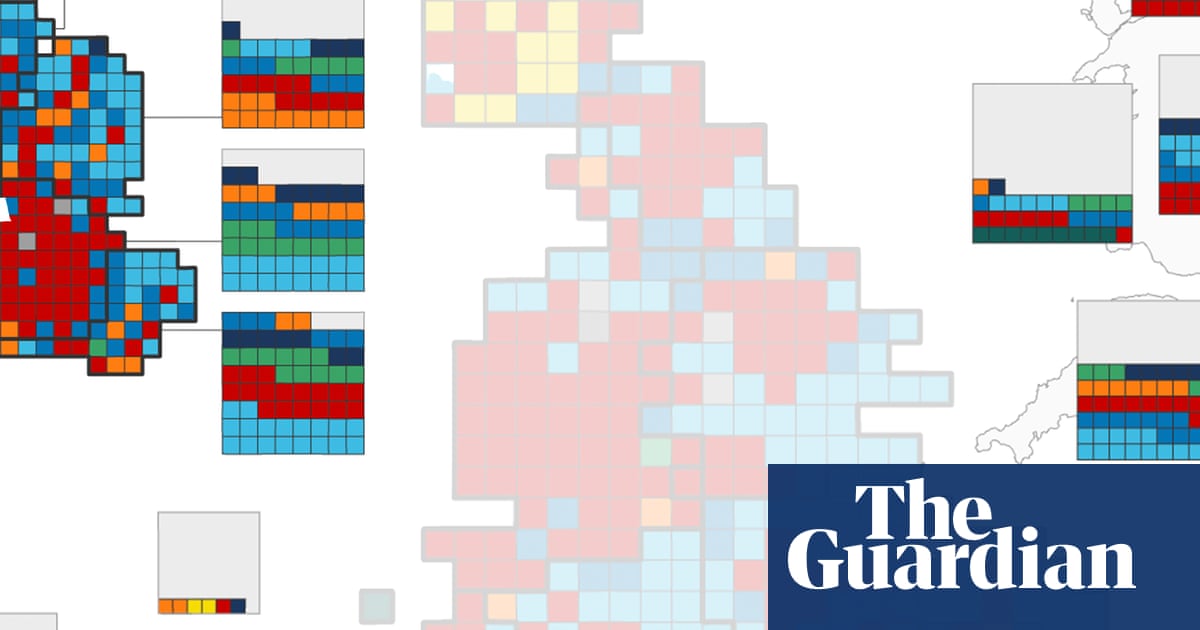 Guardian modelling shows proportional voting could reshape UK parliament