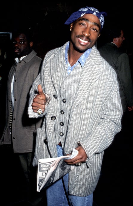 Tupac Shakur at the Premiere of I Like It Like That.