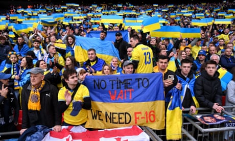 Ukraine fans bring fervency to England’s soulless headquarters | Jonathan Liew