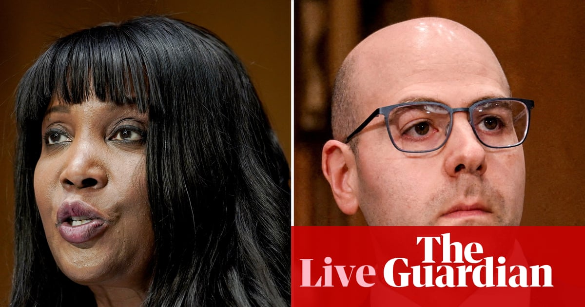 Senate confirms Stephen Miran for seat on Federal Reserve board as Trump’s bid to oust Lisa Cook foiled by court - as it happened