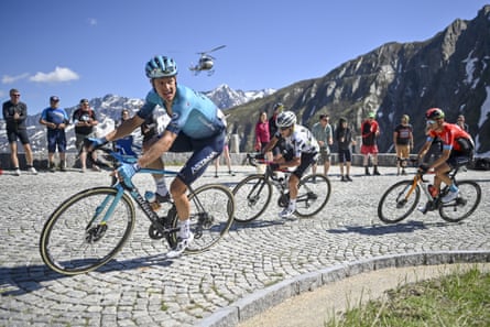 Jakob Fuglsang during the recent Tour of Switzerland.