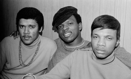 Randy Cain, William Hart and Wilbert Hart of the Delfonics