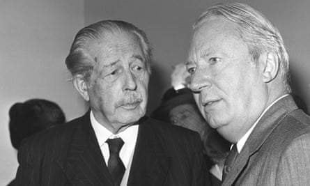 Harold Macmillan put in Britain’s application for membership, but it was Edward Heath, right, who finally got us admitted.