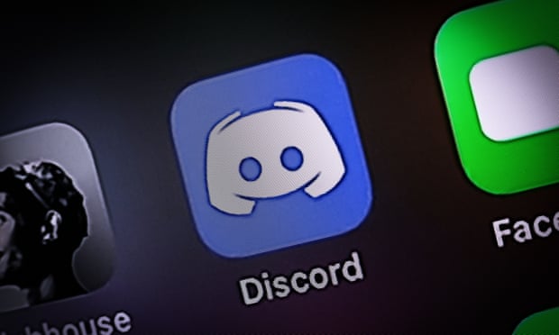 The Discord app is seen on an iPhone