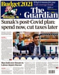 Guardian front page, 28 October 2021