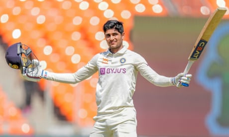 India chip away at Australia’s lead after Shubman Gill century in final Test