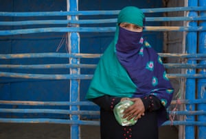 Rabeya Akter, 33, in Hakinpara refugee camp