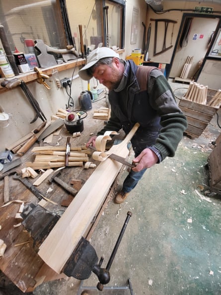 Andrew Kember of Salix Cricket Bats.