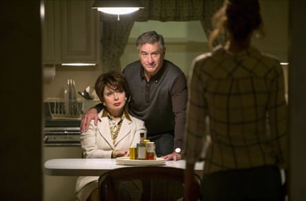 Isabella Rossellini with Robert De Niro and Jennifer Lawrence in 2015’s Joy