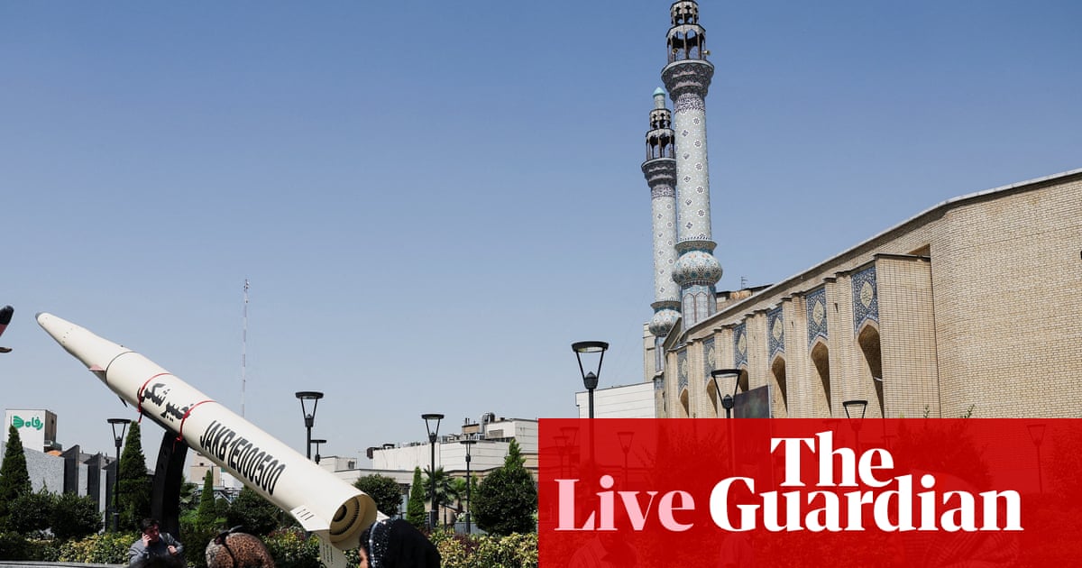 Middle East crisis live: Tehran would not cede control of Hormuz in deal with US, Iran state media report - The Guardian