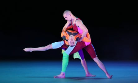 Dance is integral … members of Company Wayne McGregor in Orpheus and Eurydice at the Coliseum, London.
