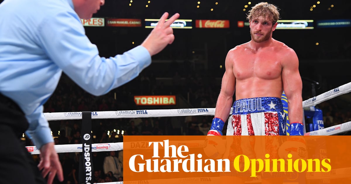 Floyd Mayweather v Logan Paul: a note-perfect signpost for the end of days