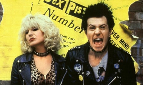 Chloe Webb and Gary Oldman in Sid and Nancy, which has been rereleased.