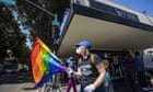 Dozens arrested in Los Angeles as anti-trans protest outside spa turns violent