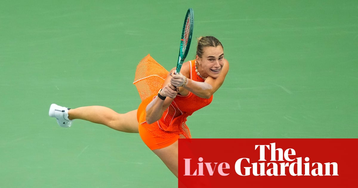 US Open 2026 quarter-finals: Sabalenka v Noskova, Tiafoe v Michelsen – live US Open 2026 quarter-finals: Sabalenka v Noskova, Tiafoe v Michelsen – live