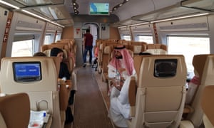 The new service will halve the journey time between Mecca and Medina.