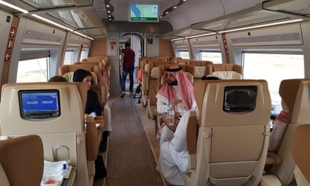The new service will halve the journey time between Mecca and Medina.