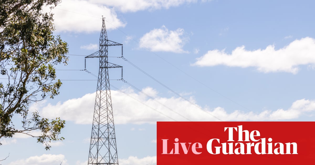 Australia politics live: boom in home batteries means fewer new transmission lines will be needed, models show