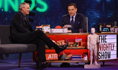 David Walliams and Martin Clunes on The Nightly Show