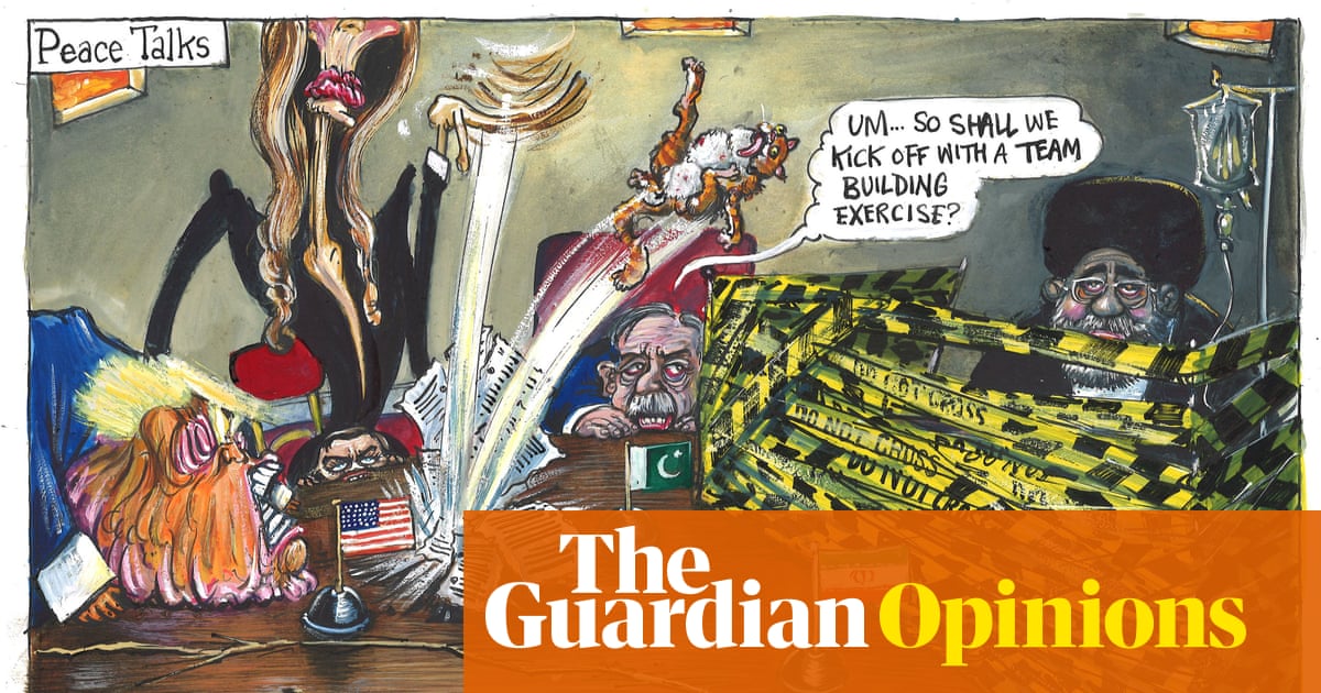 Martin Rowson on Middle East peace talks – cartoon