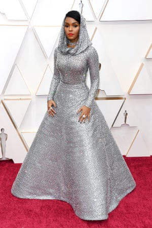 Did Janelle Monáe slay in a custom-made Ralph Lauren hoodie dress or as a Hersey’s kiss wrapper? You decide.