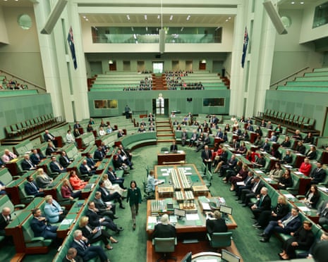 Prime Minister Anthony Albanese arrives in the House of Representatives at Parliament House.
