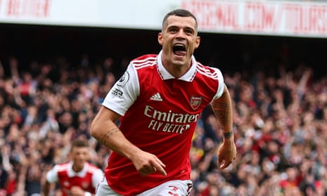 Granit Xhaka: How  Prime series and new position turned divisive  Arsenal star into a fans' favourite