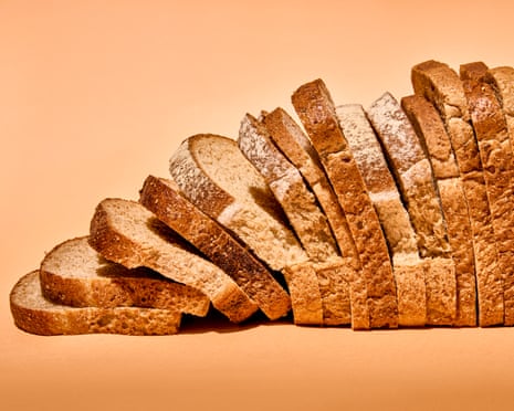 Sliced wholemeal bread