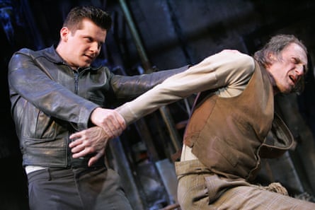 Nigel Harman and David Bradley in The Caretaker in 2007.