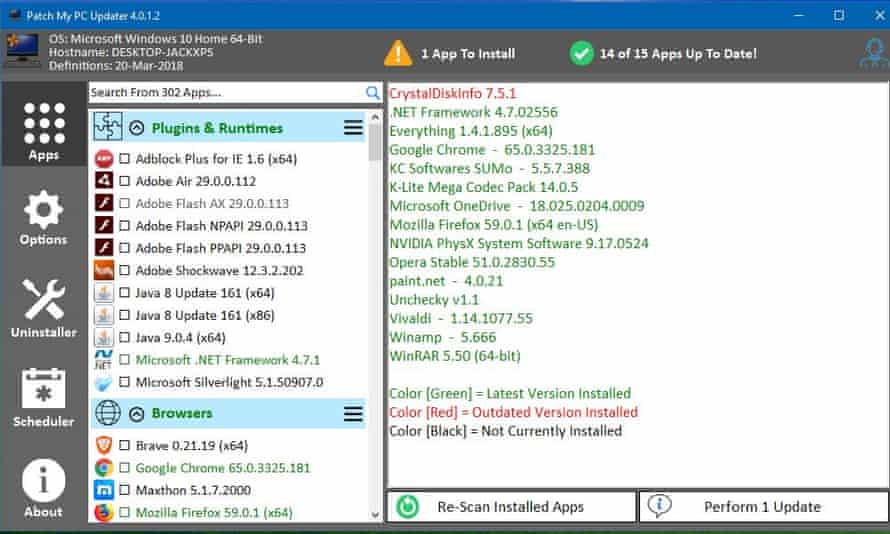 Is there a glary program for the f letter Is there a glary program for the f letter