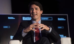 Justin Trudeau in Toronto, Canada on Tuesday.