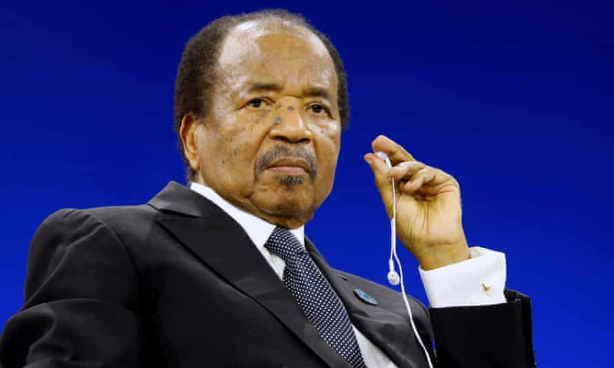 Cameroon’s president, Paul Biya.