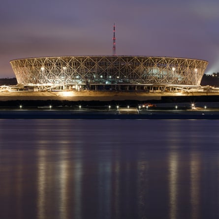 A general view of Volgograd Arena.