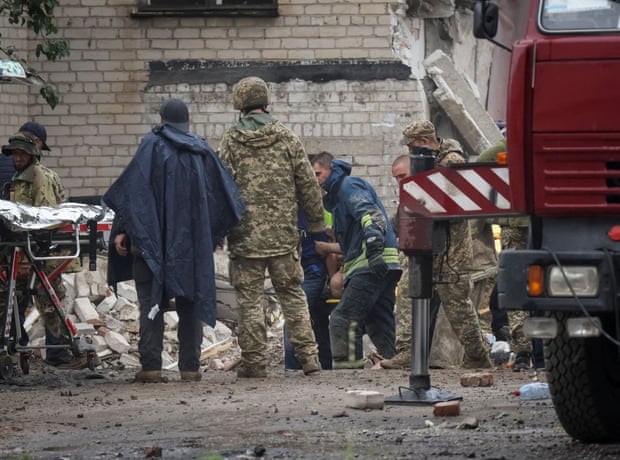 Chasiv Yar death toll rises to 33 in one of Russia’s deadliest attacks so far | Ukraine | The Guardian