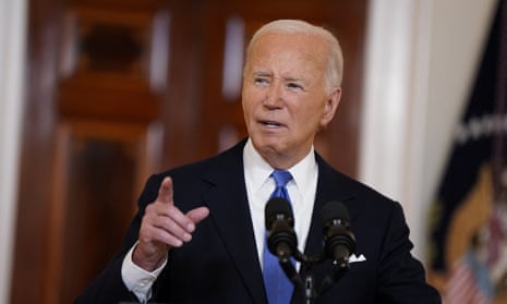 'No kings in America': Biden criticises supreme court decision on presidential immunity – video