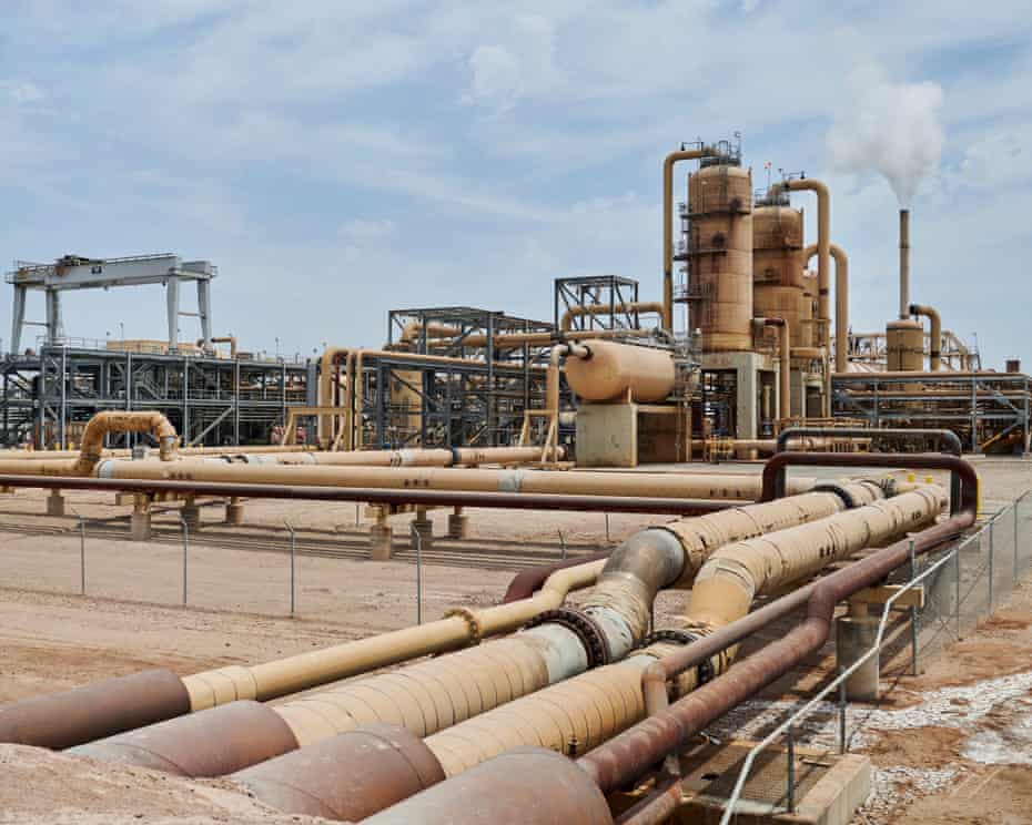 EnergySource's geothermal power facility in the Salton Sea geothermal field.