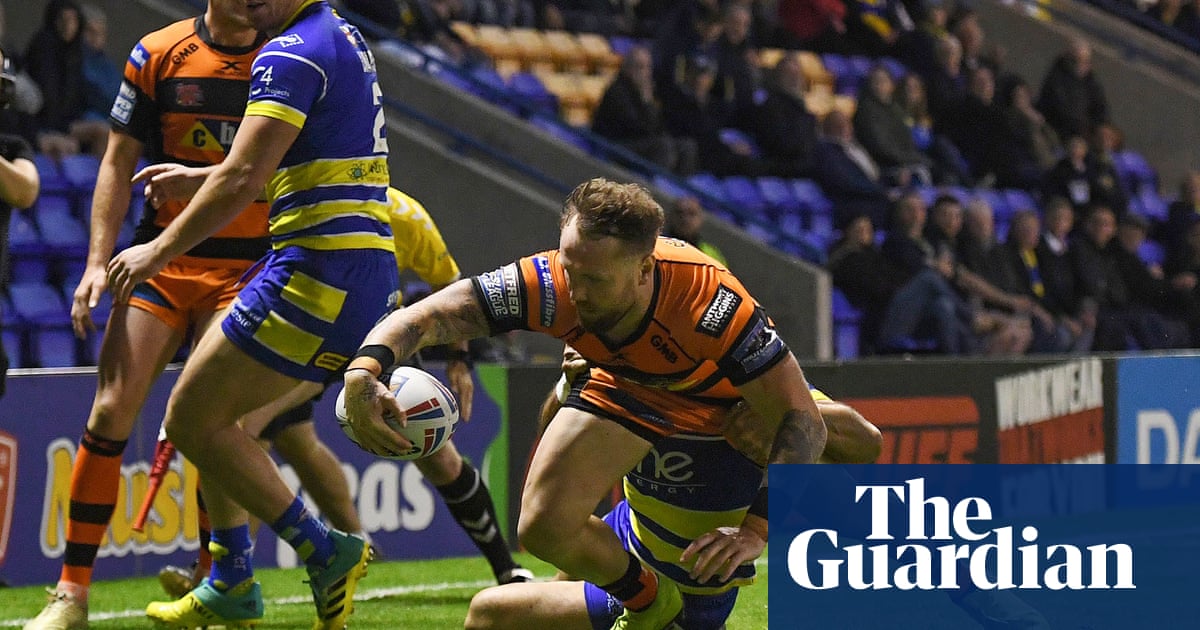 Castleford aim to ‘spoil more parties’ after play-off win over Warrington