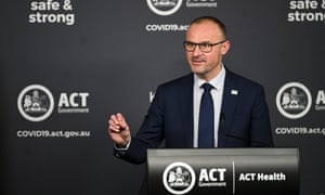 The ACT chief minister Andrew Barr.