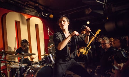 Savages at the 100 Club, London, January 2016.