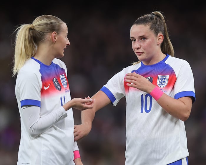 Chloe Kelly and Ella Toone dropped by England after not hitting ‘expected’ level