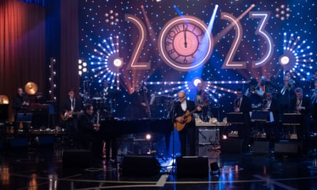 Andy Fairweather Low performs on Jools’ Annual Hootenanny, broadcast on New Year’s Eve 2022.