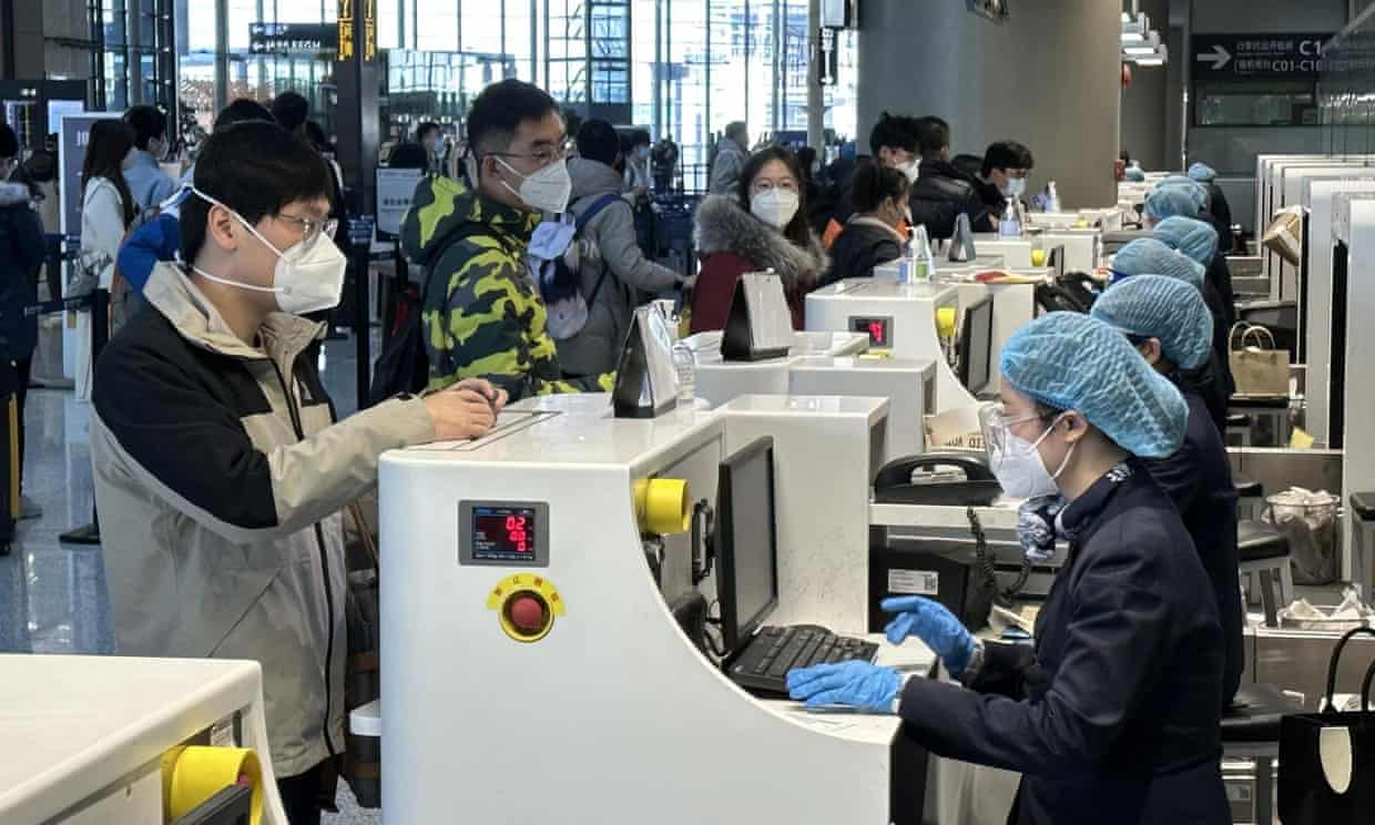 US to require arrivals from China to provide negative Covid test