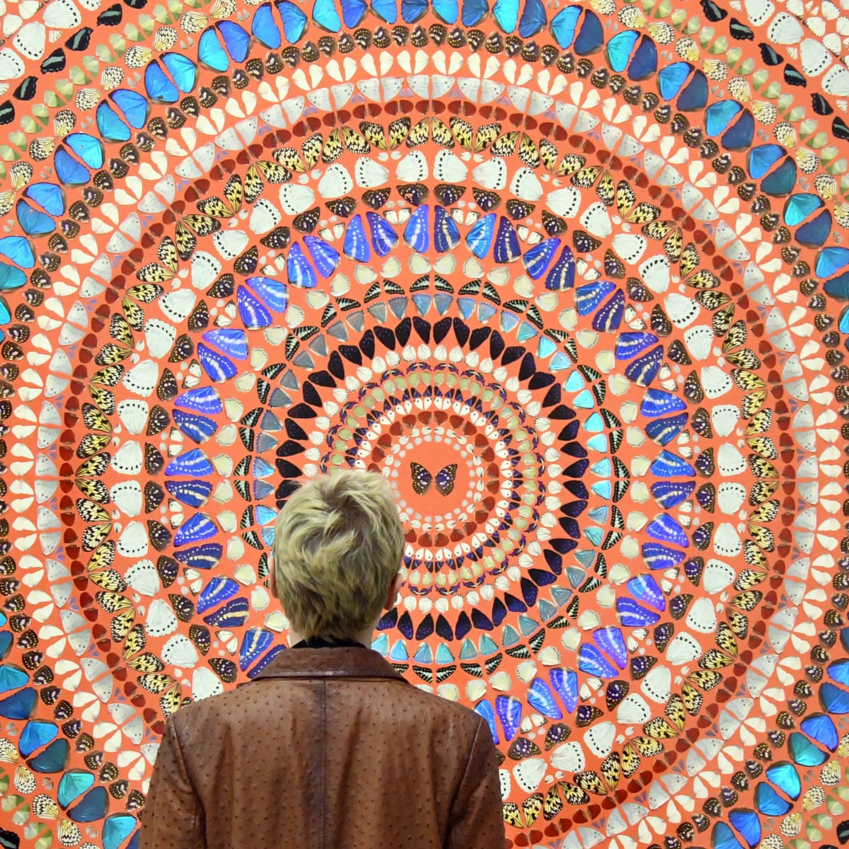 Awed By Butterflies But Not By Damien Hirst S Art Art The Guardian
