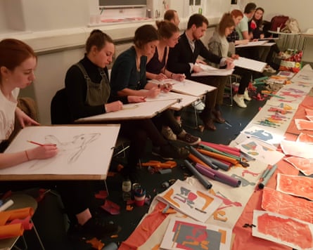 London Life Drawing, Bethnal Green, London