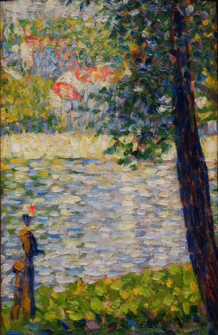 The Morning Walk by Georges Seurat.