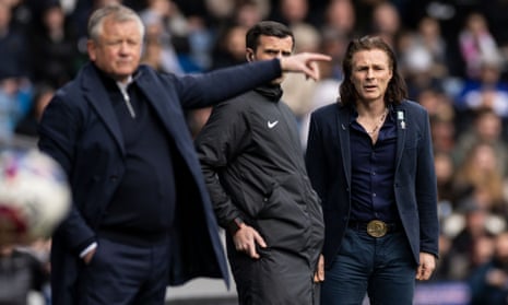 Gareth Ainsworth, who left Wycombe to become QPR’s third manager this season, alongside new Watford coach Chris Wilder, who began the season at Middlesbrough.