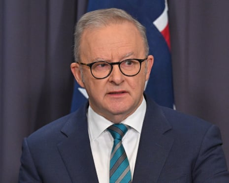 Prime minister Anthony Albanese